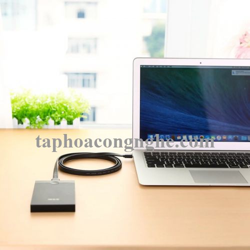 Ugreen 10853 0.5M màu Đen Cáp USB 3.0 sang MICRO USB 3.0 cho ổ cứng dáng dẹt US130 30010853